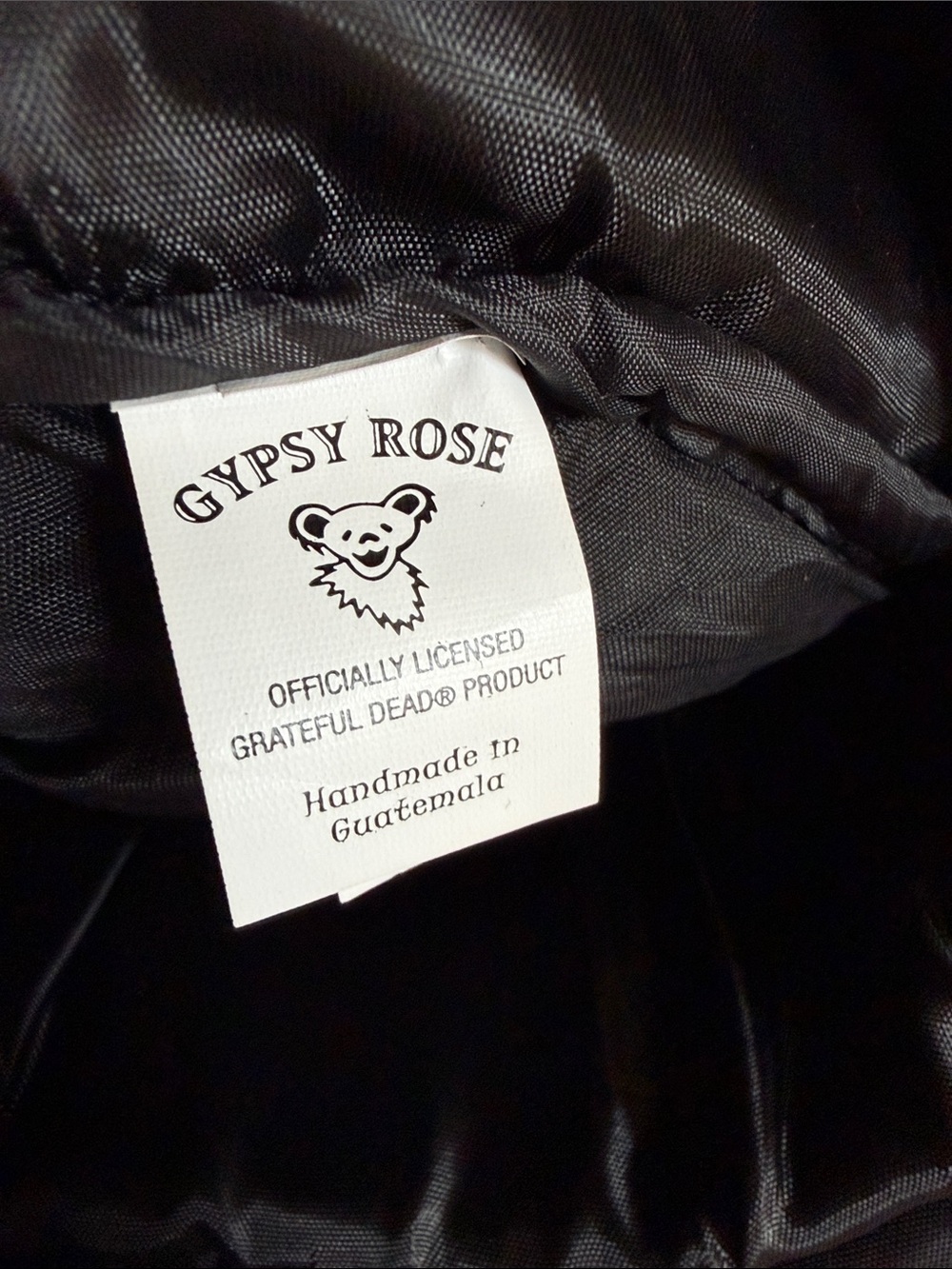 Gypsy Rose Grateful Dead Patchwork Velvet Bucket Hat - Picture 7 of 7